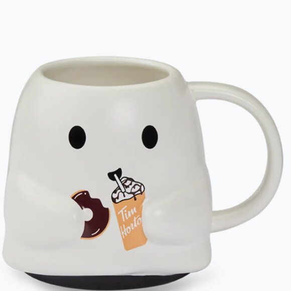 20oz Ceramic Ghost Mug - Picture 1 of 2